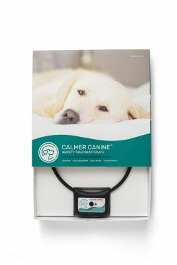 Calmer Canine Device with Package